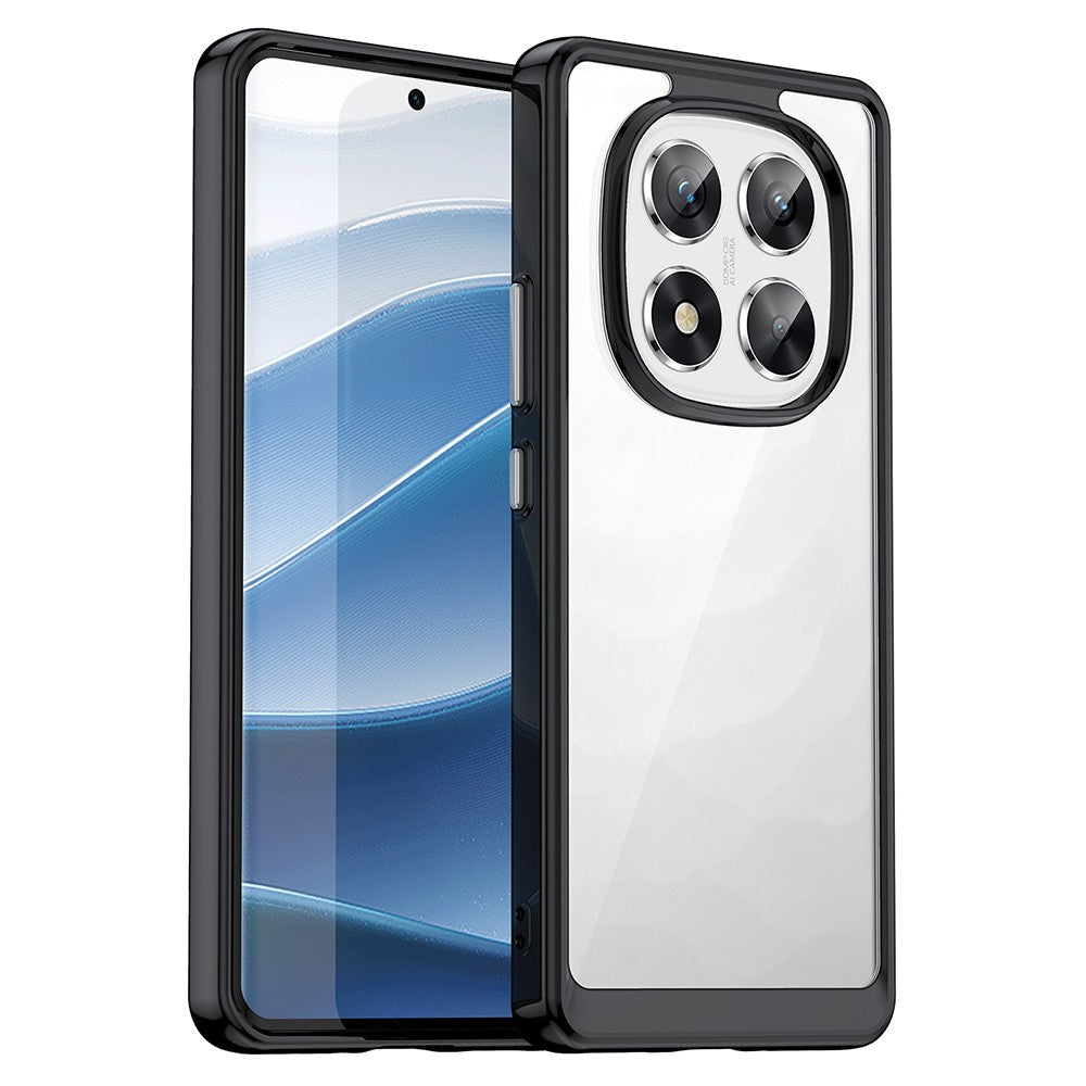 Xiaomi Redmi Note 14 Pro 5G / Poco X7 5G Clear Protective Case with TPU + Acrylic Reinforcement