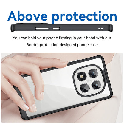 Xiaomi Redmi Note 14 Pro 5G / Poco X7 5G Clear Protective Case with TPU + Acrylic Reinforcement