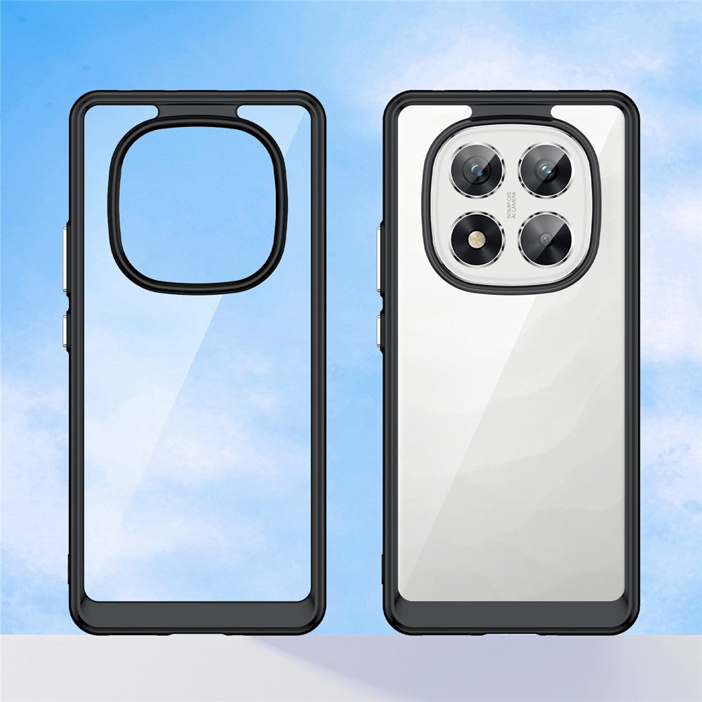 Xiaomi Redmi Note 14 Pro 5G / Poco X7 5G Clear Protective Case with TPU + Acrylic Reinforcement