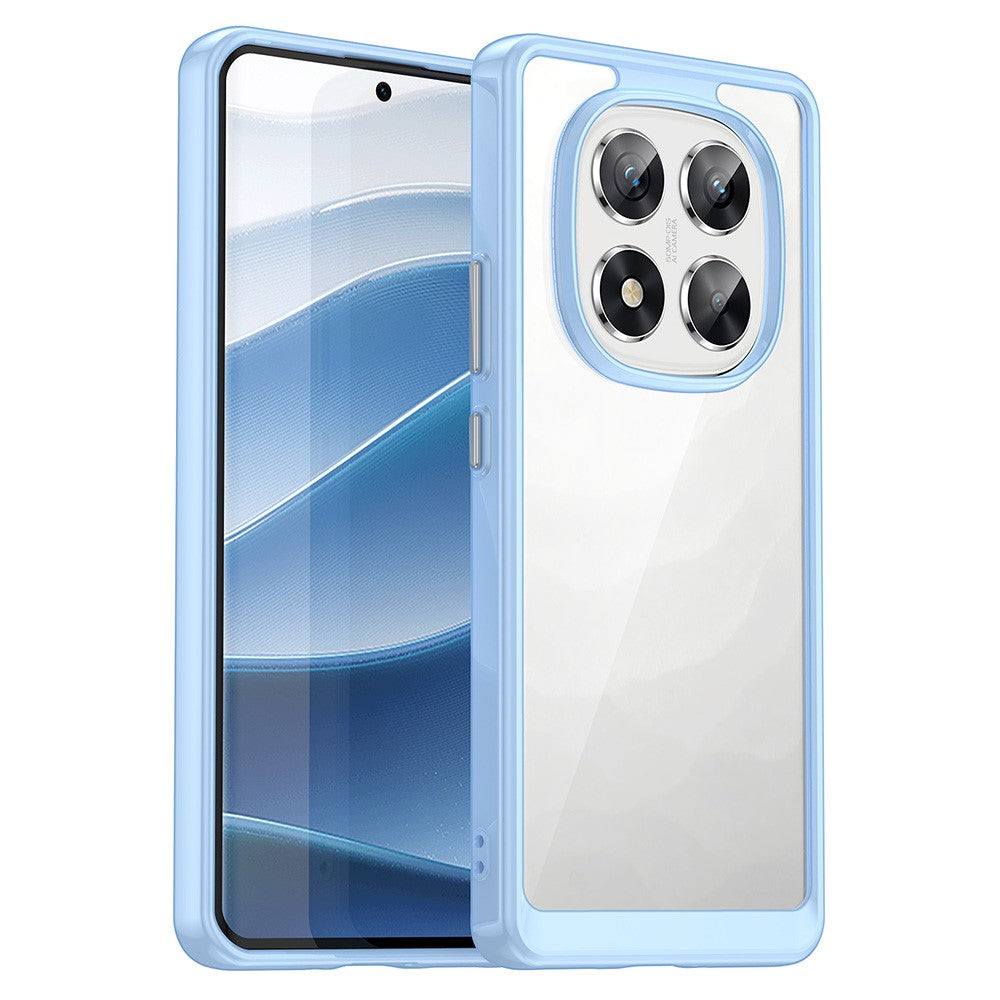 Xiaomi Redmi Note 14 Pro 5G / Poco X7 5G Clear Protective Case with TPU + Acrylic Reinforcement