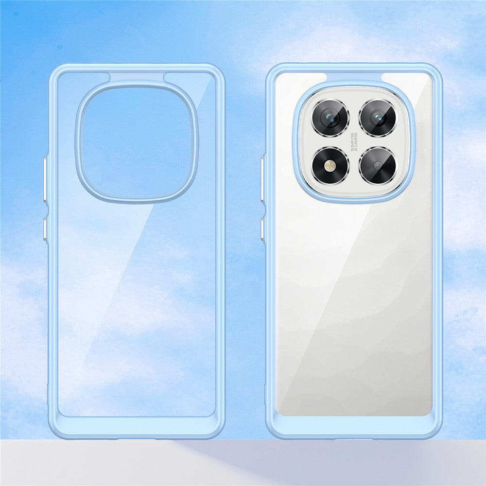 Xiaomi Redmi Note 14 Pro 5G / Poco X7 5G Clear Protective Case with TPU + Acrylic Reinforcement