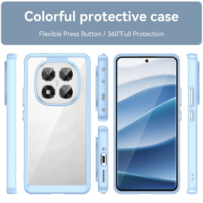 Xiaomi Redmi Note 14 Pro 5G / Poco X7 5G Clear Protective Case with TPU + Acrylic Reinforcement