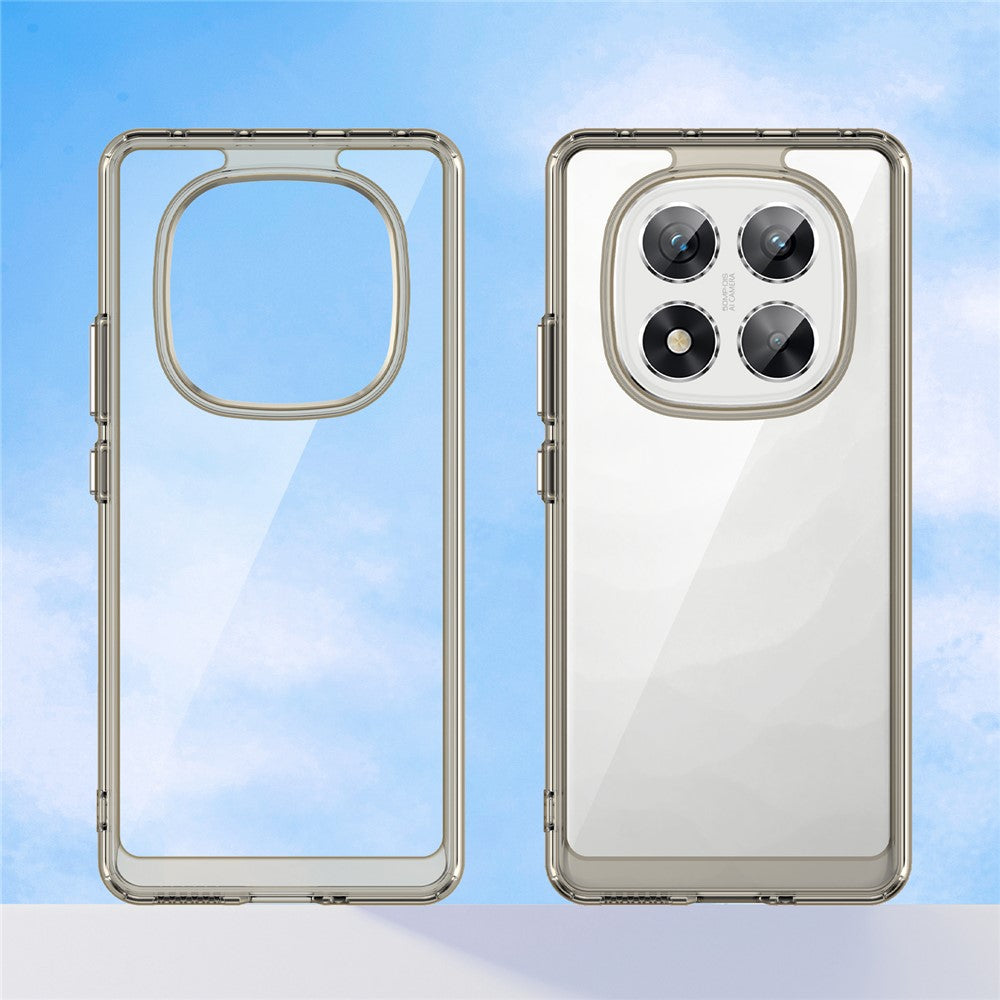 Xiaomi Redmi Note 14 Pro 5G / Poco X7 5G Clear Protective Case with TPU + Acrylic Reinforcement