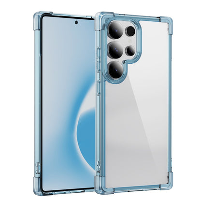 Samsung Galaxy S25 Ultra Clear TPU + Acrylic Case with Reinforced Corners - Transparent Pink