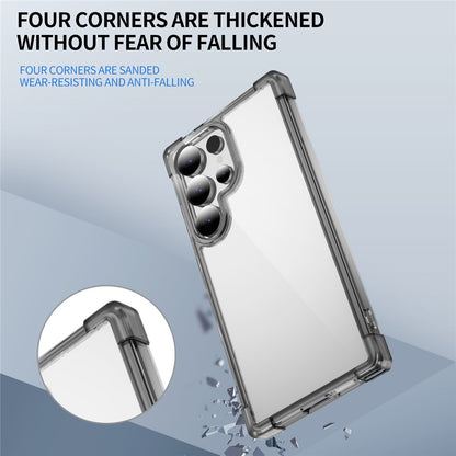 Samsung Galaxy S25 Ultra Clear TPU + Acrylic Case with Reinforced Corners - Transparent Pink