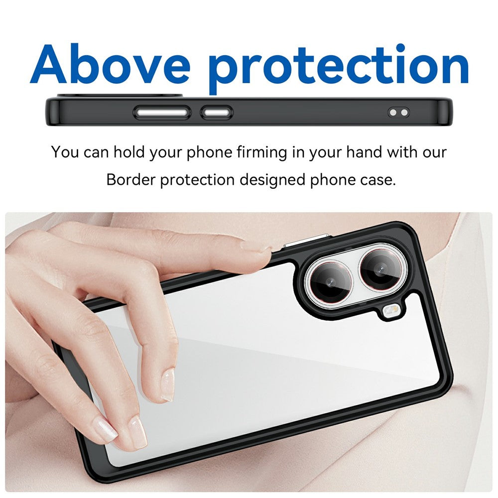 Xiaomi Redmi Turbo 4 5G / Poco X7 Pro 5G Clear Protective Case with TPU + Acrylic Reinforcement