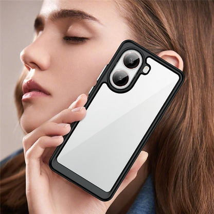 Xiaomi Redmi Turbo 4 5G / Poco X7 Pro 5G Clear Protective Case with TPU + Acrylic Reinforcement