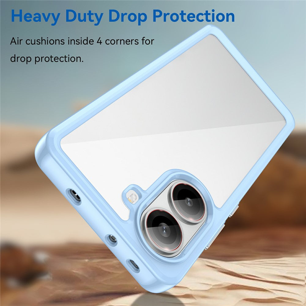Xiaomi Redmi Turbo 4 5G / Poco X7 Pro 5G Clear Protective Case with TPU + Acrylic Reinforcement