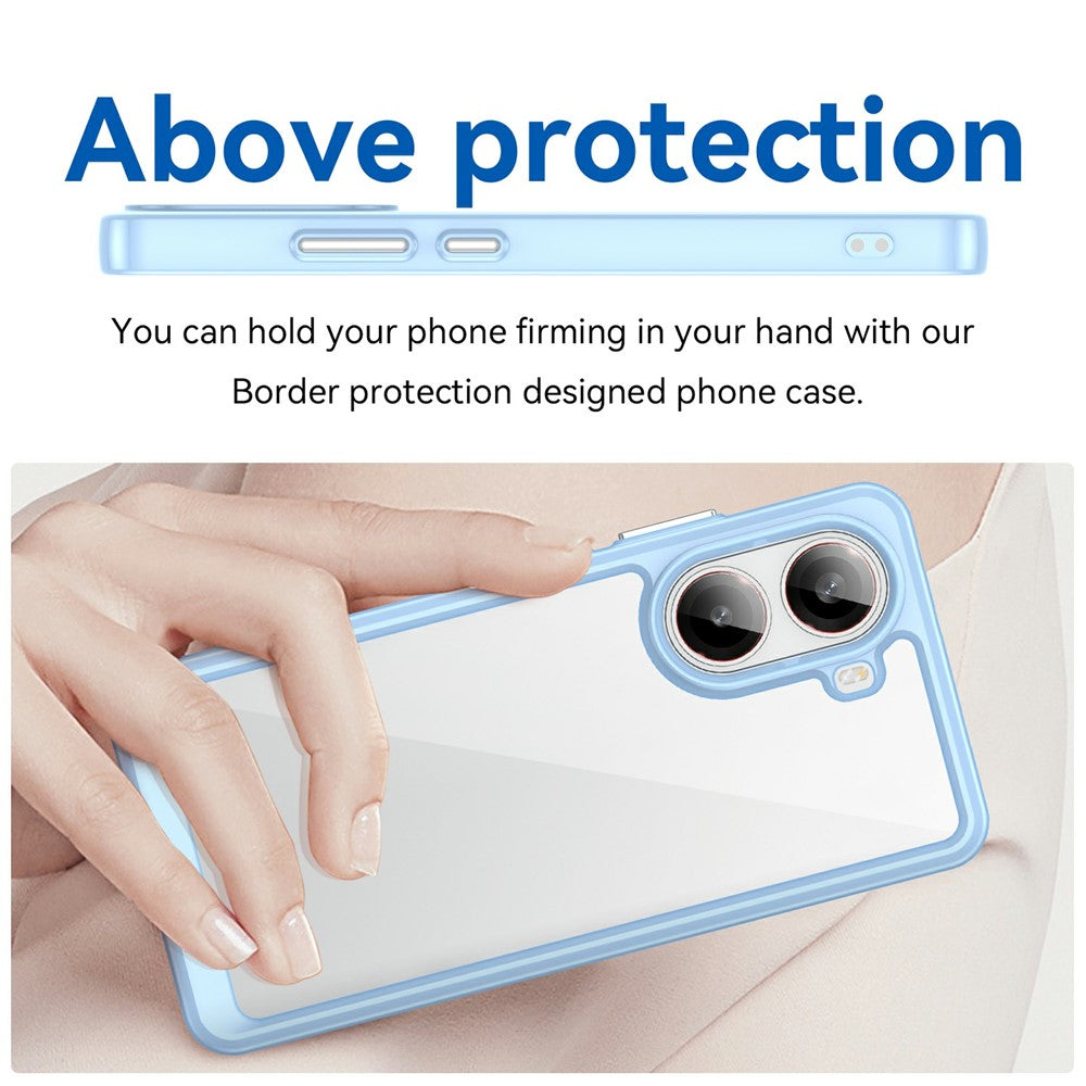 Xiaomi Redmi Turbo 4 5G / Poco X7 Pro 5G Clear Protective Case with TPU + Acrylic Reinforcement