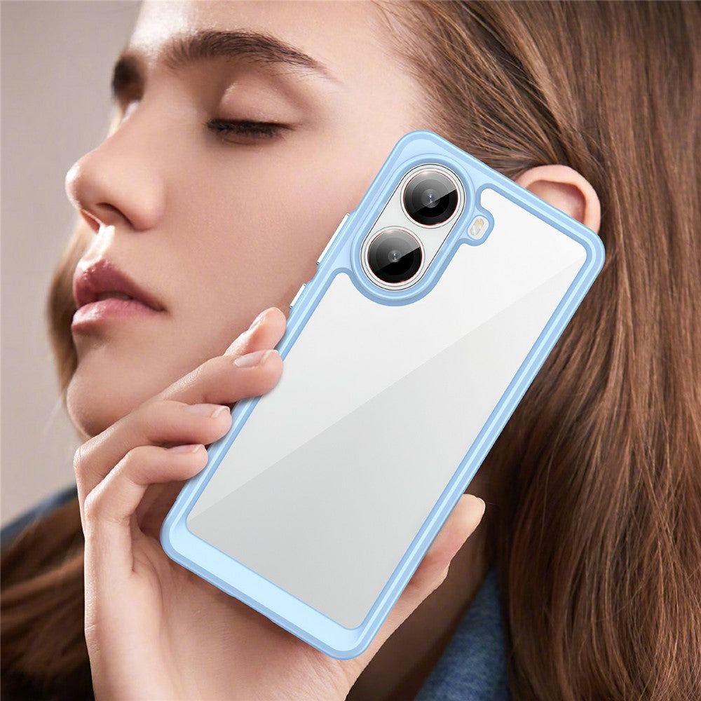 Xiaomi Redmi Turbo 4 5G / Poco X7 Pro 5G Clear Protective Case with TPU + Acrylic Reinforcement