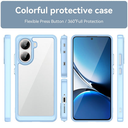 Xiaomi Redmi Turbo 4 5G / Poco X7 Pro 5G Clear Protective Case with TPU + Acrylic Reinforcement