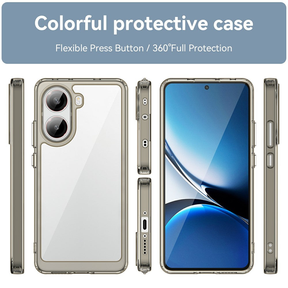 Xiaomi Redmi Turbo 4 5G / Poco X7 Pro 5G Clear Protective Case with TPU + Acrylic Reinforcement