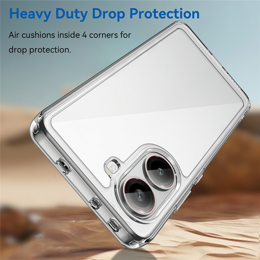 Xiaomi Redmi Turbo 4 5G / Poco X7 Pro 5G Clear Protective Case with TPU + Acrylic Reinforcement