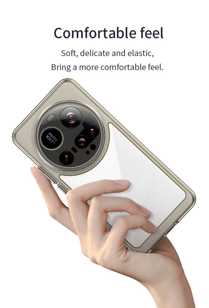 Xiaomi 15 Ultra Clear Protective Case with TPU + Acrylic Reinforcement