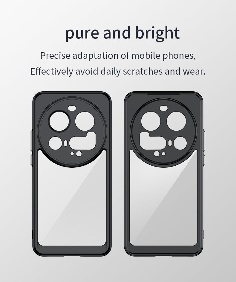Xiaomi 15 Ultra Clear Protective Case with TPU + Acrylic Reinforcement