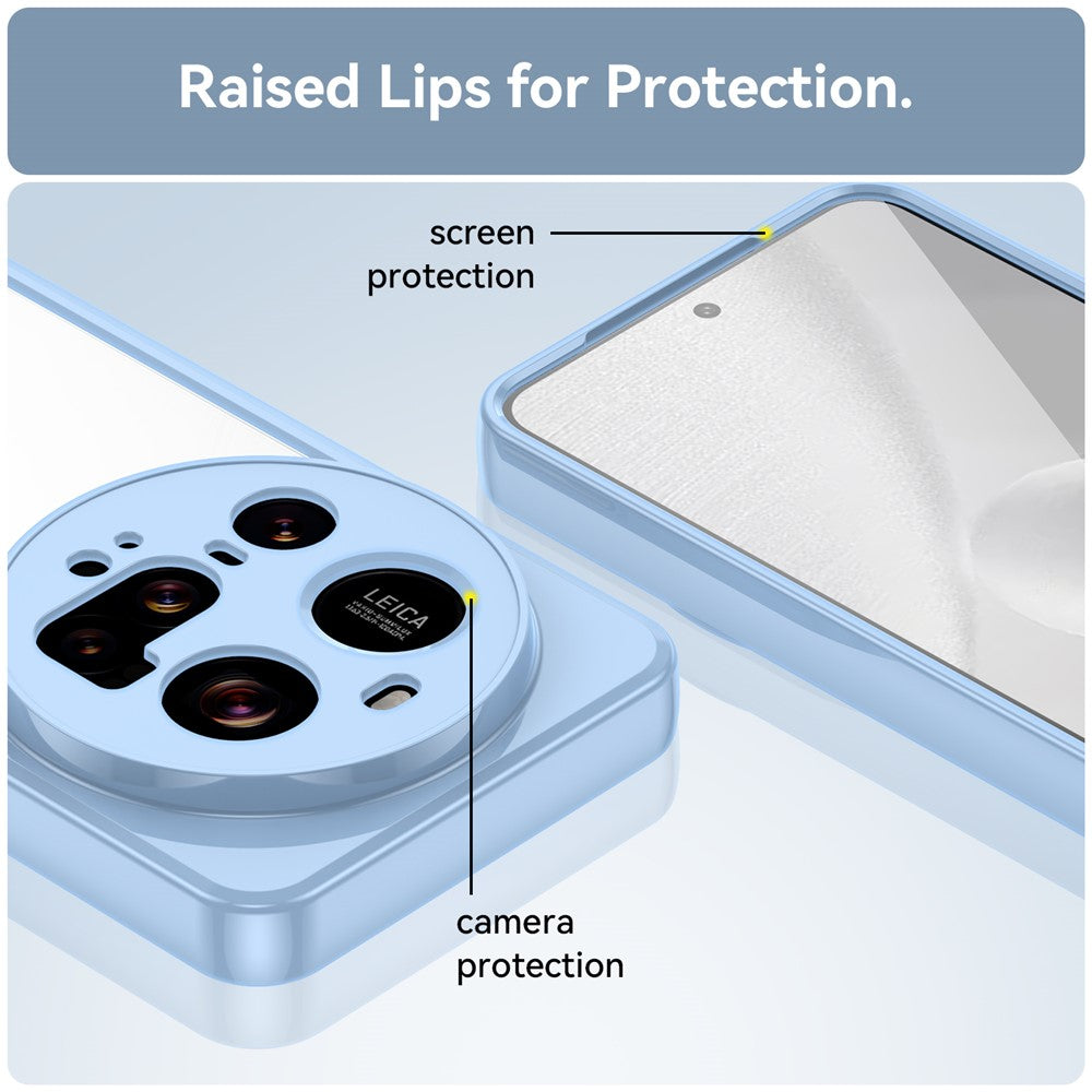 Xiaomi 15 Ultra Clear Protective Case with TPU + Acrylic Reinforcement