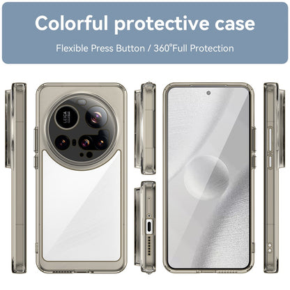 Xiaomi 15 Ultra Clear Protective Case with TPU + Acrylic Reinforcement