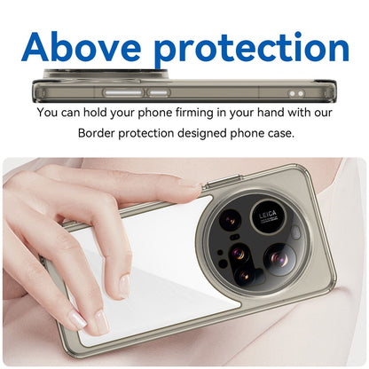 Xiaomi 15 Ultra Clear Protective Case with TPU + Acrylic Reinforcement