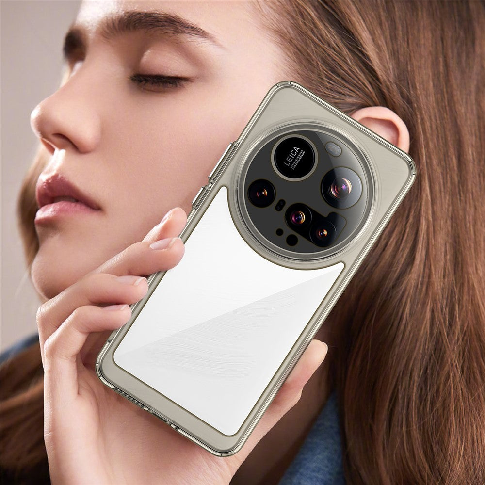 Xiaomi 15 Ultra Clear Protective Case with TPU + Acrylic Reinforcement
