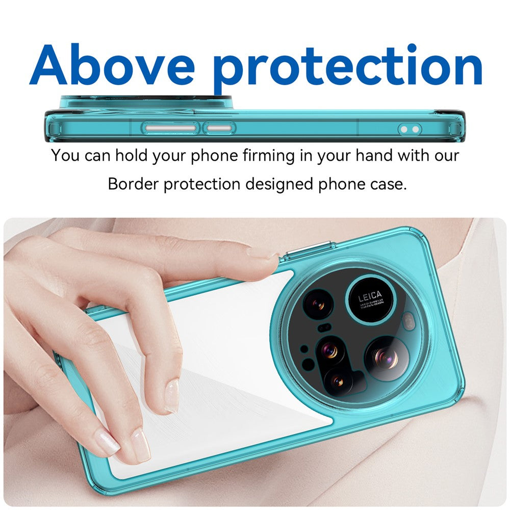 Xiaomi 15 Ultra Clear Protective Case with TPU + Acrylic Reinforcement