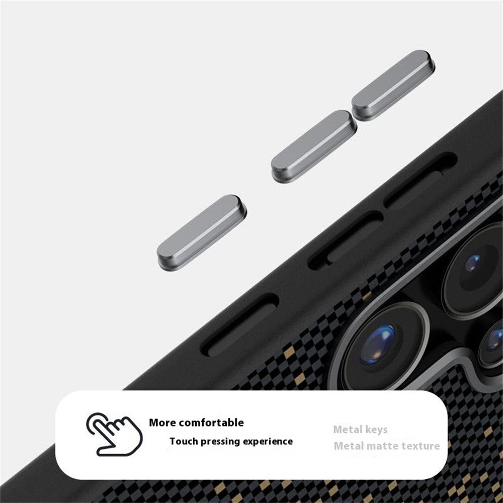 ABEEL Samsung Galaxy S25 Ultra Magnetic Ultra Slim Case with PC + TPU Protection