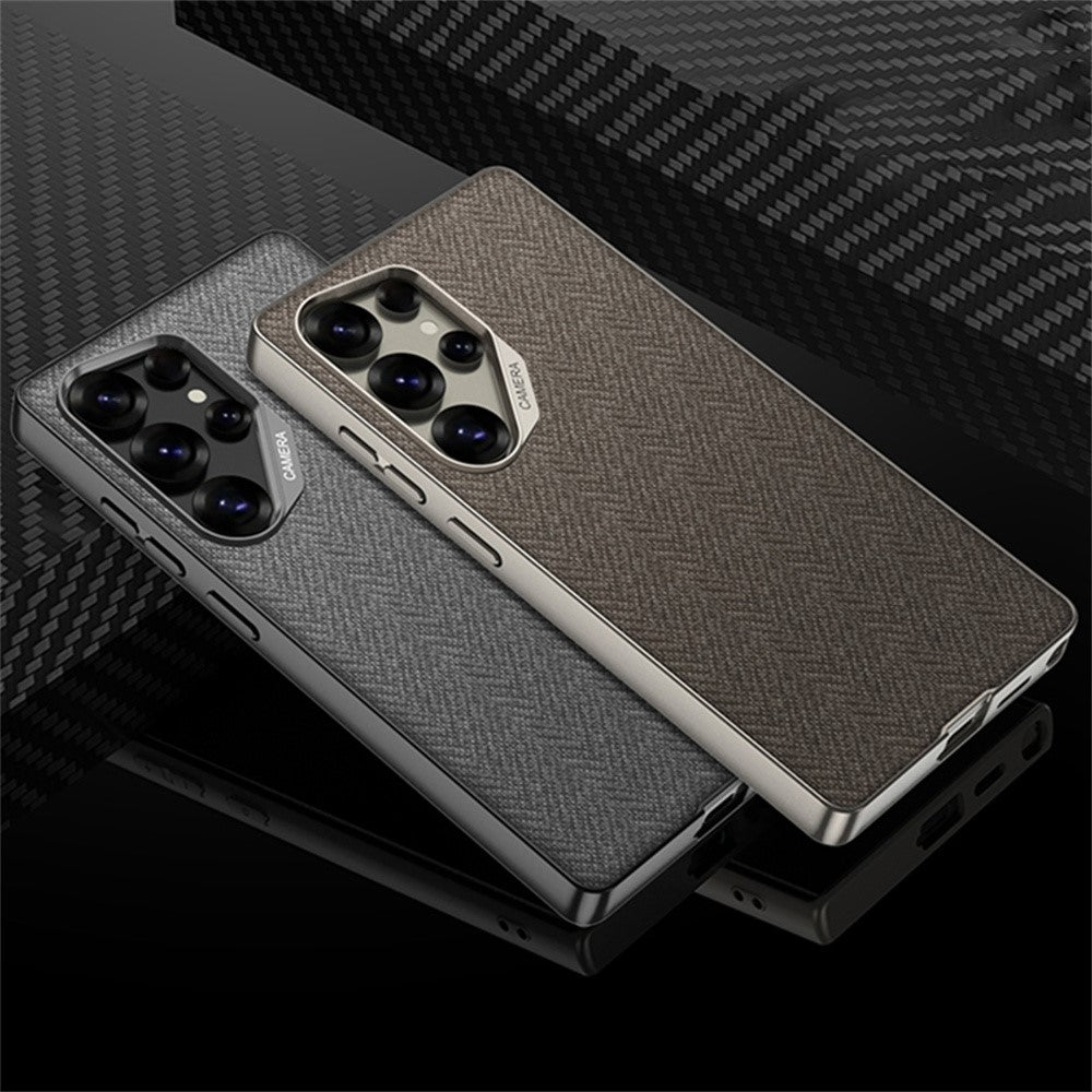 GKK Samsung Galaxy S25 Ultra Skin-Touch Case with PC + TPU + Cloth Finish