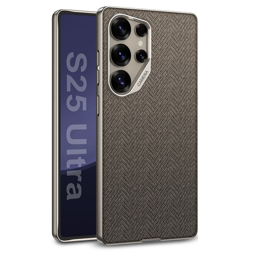 GKK Samsung Galaxy S25 Ultra Skin-Touch Case with PC + TPU + Cloth Finish