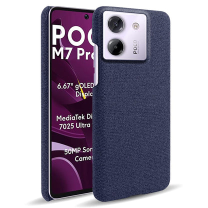 Xiaomi Poco M7 Pro 5G Cloth Texture Anti-Scratch Protective PC Case