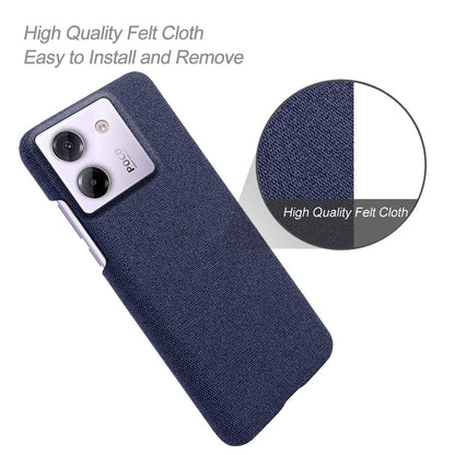 Xiaomi Poco M7 Pro 5G Cloth Texture Anti-Scratch Protective PC Case