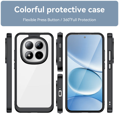Xiaomi Redmi Note 15 Pro 5G Clear Protective Case with TPU + Acrylic Reinforcement