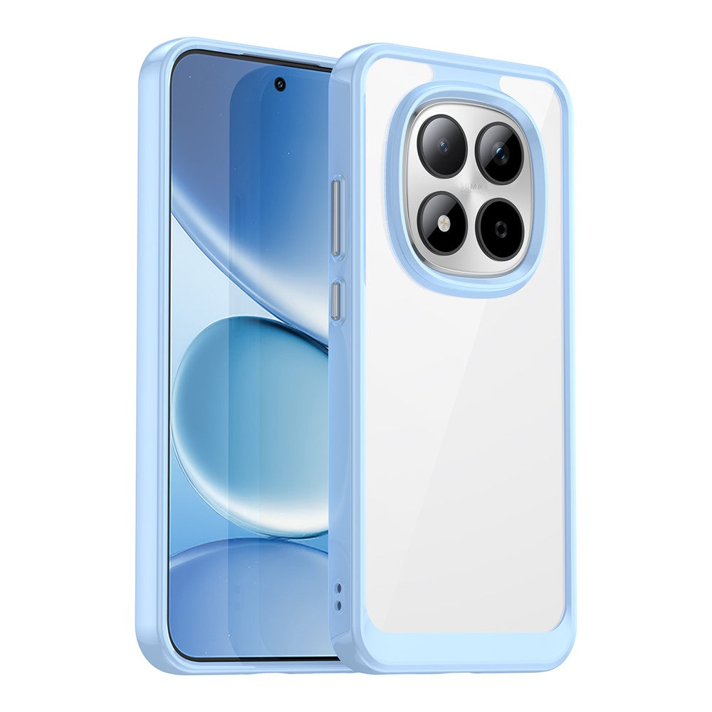 Xiaomi Redmi Note 15 Pro 5G Clear Protective Case with TPU + Acrylic Reinforcement