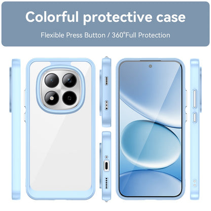 Xiaomi Redmi Note 15 Pro 5G Clear Protective Case with TPU + Acrylic Reinforcement