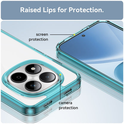 Xiaomi Redmi Note 15 Pro 5G Clear Protective Case with TPU + Acrylic Reinforcement