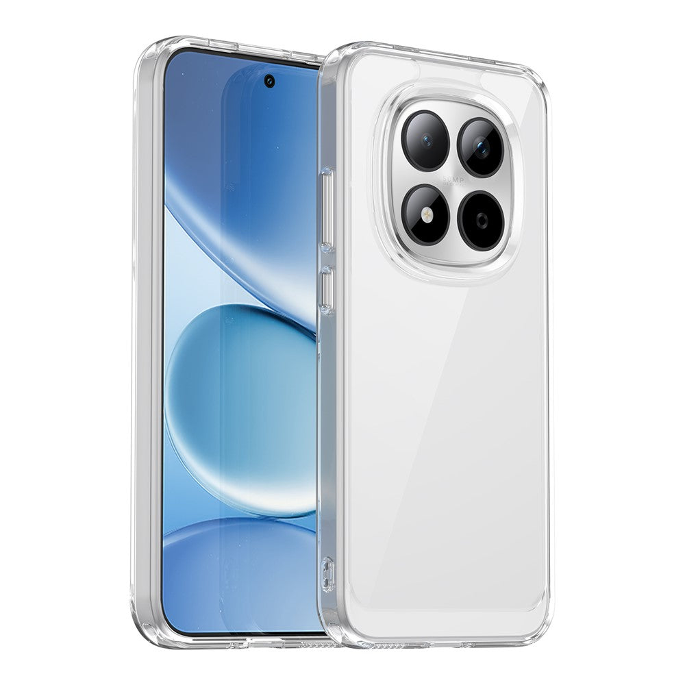Xiaomi Redmi Note 15 Pro 5G Clear Protective Case with TPU + Acrylic Reinforcement