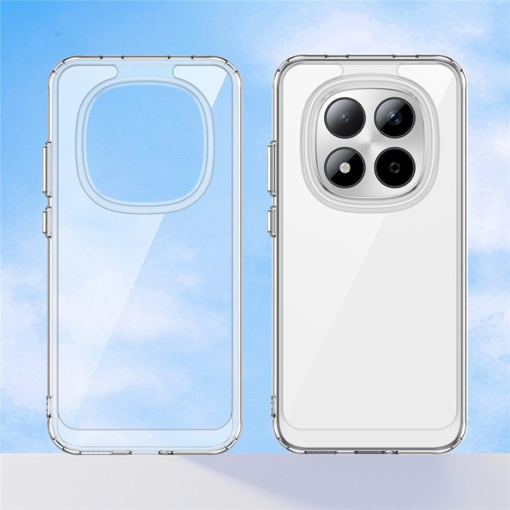 Xiaomi Redmi Note 15 Pro 5G Clear Protective Case with TPU + Acrylic Reinforcement