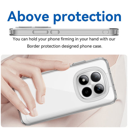 Xiaomi Redmi Note 15 Pro 5G Clear Protective Case with TPU + Acrylic Reinforcement