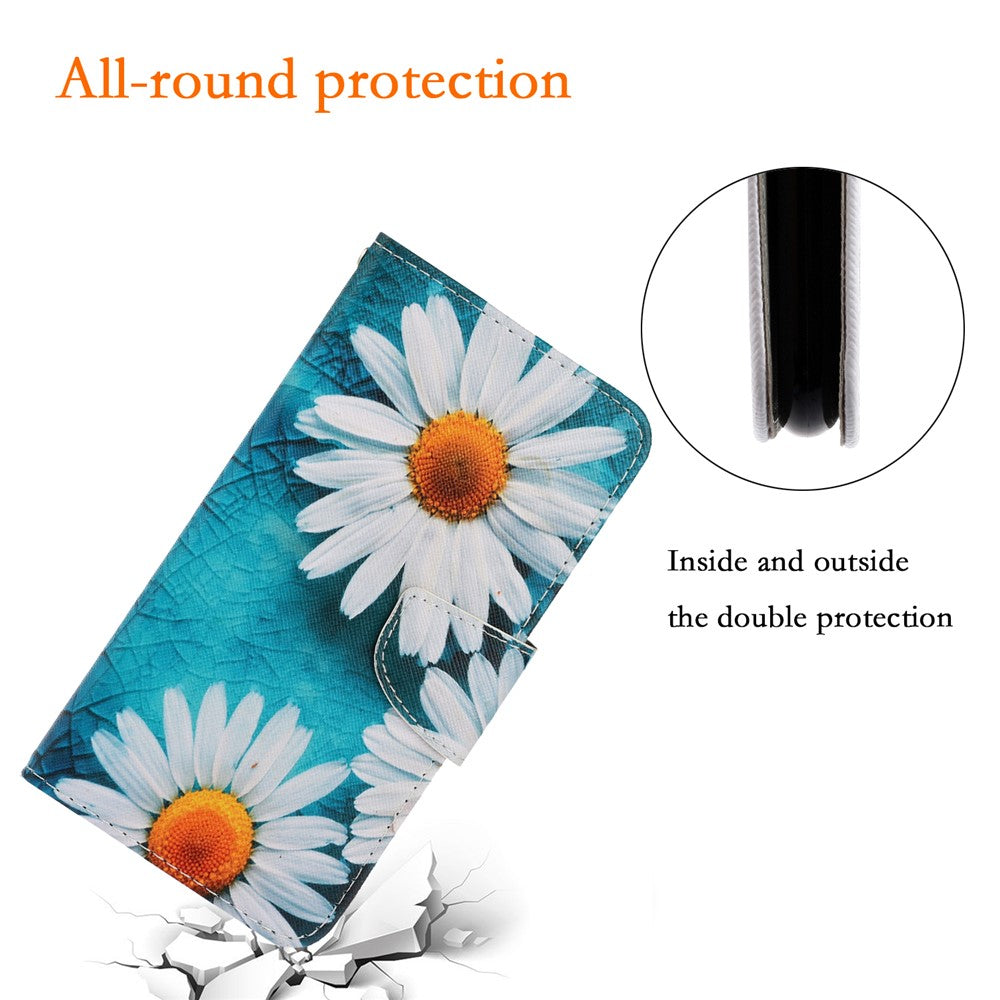 Xiaomi Redmi Note 15 Pro 4G Theme PU Leather Folio Case with Wrist Strap