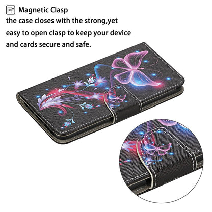 Xiaomi Redmi Note 15 Pro 4G Theme PU Leather Folio Case with Wrist Strap