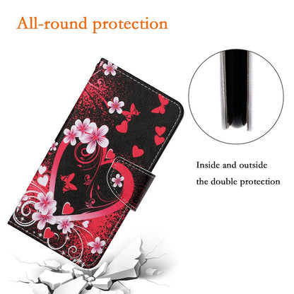 Xiaomi Redmi Note 15 Pro 4G Theme PU Leather Folio Case with Wrist Strap