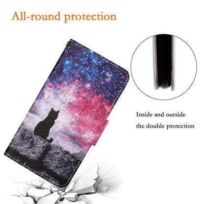Xiaomi Redmi Note 15 Pro 4G Theme PU Leather Folio Case with Wrist Strap