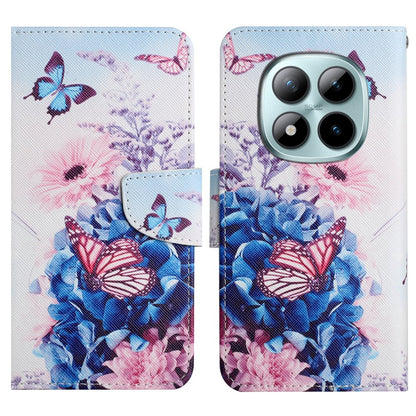 Xiaomi Redmi Note 15 Pro 4G Theme PU Leather Folio Case with Wrist Strap