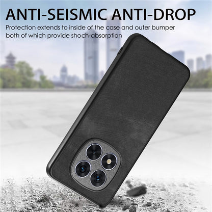 Xiaomi Redmi Note 15 Pro 5G Shockproof Slim Retro Leather Case