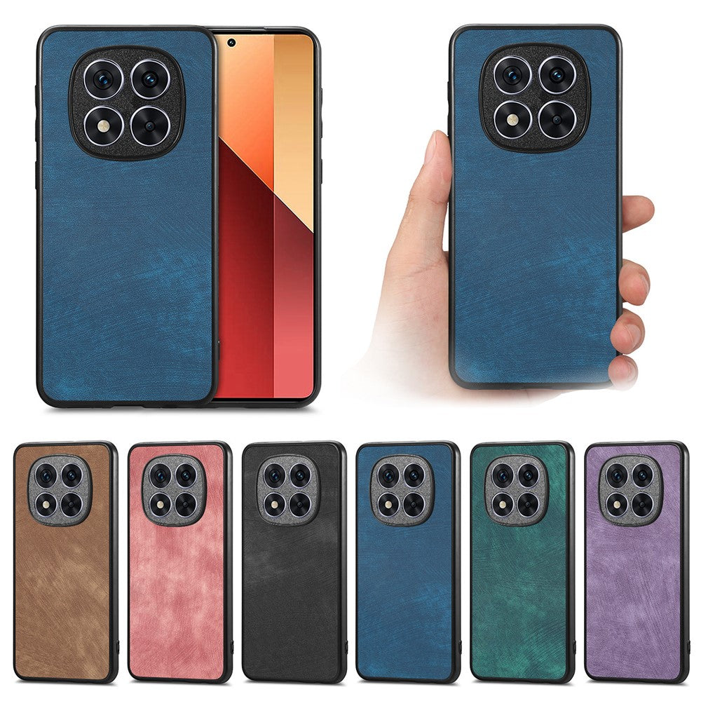 Xiaomi Redmi Note 15 Pro 5G Shockproof Slim Retro Leather Case