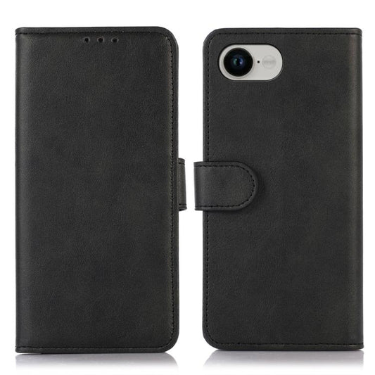 Executive Cow-Texture Leather iPhone Case - Premium Hand-Stitched Protection for iPhone 15, 16, and 17 Series - Sophisticated Durability & Professional Style