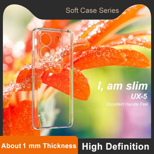 IMAK Xiaomi Poco M7 Pro 5G UX-5 Series Shockproof Clear TPU Case